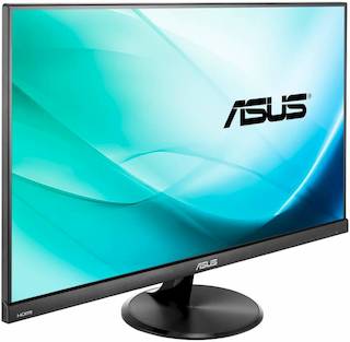 Монитор Asus 23" VC239H черный IPS LED 16:9 DVI HDMI M/M матовая 250cd 1920x1080 D-Sub FHD 4.4кг