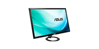 Монитор Asus 27" VX278H черный TN LED 1ms 16:9 HDMI M/M матовая 250cd 1920x1080 D-Sub FHD