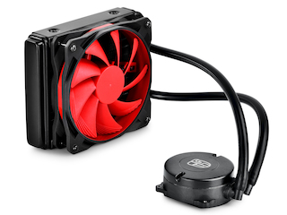 Вентилятор Deepcool Watercooler MAELSTROM 120 Soc-FM2+/AM3+/1150/1155/2011/ 4pin 18-39dB Al+Cu 756gr Ret