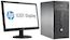 Комплект HP 280 G1 MT 19.45" PDC 3250 (3)/4Gb/500Gb/DVDRW/Free DOS/клавиатура/мышь/черный/монитор в комплекте V201
