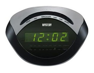 Радиобудильник Mystery MCR-46 черный