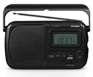 Радиоприемник Hyundai H-1609 черный