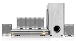 Домашний кинотеатр BBK DK1211S RMS 150 Вт 5.1 USB Караоке (+ диск 500 песен)