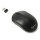 Беспроводная мышь Gembird MUSW-218, черн, soft touch, 2кн.+колесо-кнопка, 1200DPI, 2.4ГГц