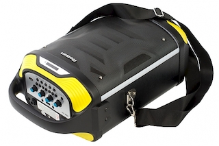 Аудиомагнитола Rolsen RBM-314 желтый 25Вт/MP3/FM(dig)/USB/microSD