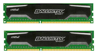 Память DDR3 2x4Gb 1600MHz Crucial BLS2C4G3D169DS1J RTL PC3-12800 DIMM 240-pin 1.5В