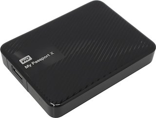Жесткий диск WD Original USB 3.0 2Tb WDBCRM0020BBK-EESN My Passport X (5400 об/мин) 2.5" черный