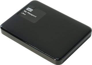 Жесткий диск WD Original USB 3.0 500Gb WDBBRL5000ABK-EEUE My Passport Ultra (5400 об/мин) 2.5" черный