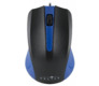 Мышь Oklick 225M черный/синий оптическая (1200dpi) USB (3but)