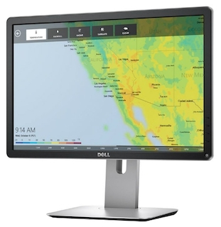 Монитор Dell 19.5" P2016 черный IPS LED 8ms 16:10 матовая HAS Pivot 250cd 178гр/178гр 1440x900 D-Sub DisplayPort HD READY USB 4.42кг