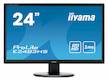 Монитор Iiyama 24" E2483HS-B1 черный TN+film LED 2ms 16:9 DVI HDMI M/M матовая HAS Pivot 1000:1 250cd 160гр/160гр 1920x1080 D-Sub 4кг