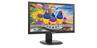 Монитор ViewSonic 23.6" VG2437SMC черный MVA LED 16:9 DVI M/M Cam матовая HAS Pivot 250cd 178гр/178гр 1920x1080 D-Sub DisplayPort FHD USB 5.18кг