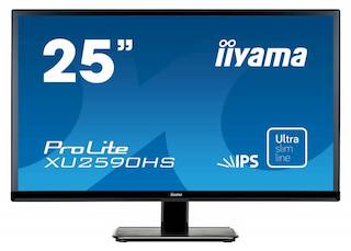 Монитор Iiyama 25" XU2590HS-B1 черный AH-IPS LED 5ms 16:9 DVI HDMI M/M матовая 1000:1 250cd 160гр/160гр 1920x1080 D-Sub 4кг