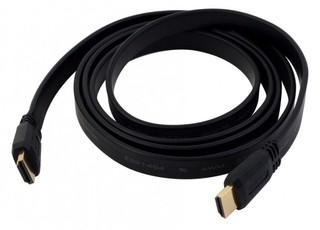 Кабель Цифровой аудио-видео PC PET Cable Video HDMI FLAT ver1.4, 1.5m