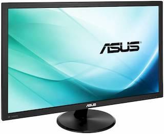 Монитор Asus 23.6" VP247H черный TN+film LED 1ms 16:9 DVI HDMI M/M матовая 250cd 1920x1080 D-Sub FHD
