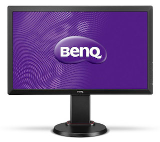 Монитор Benq 24" RL2460HT черный TN+film 16:9 DVI HDMI M/M матовая HAS Pivot 1000:1 250cd 1920x1080 D-Sub 4.1кг