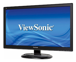 Монитор ViewSonic 23.6" VA2465SH черный VA LED 16:9 HDMI матовая 250cd 178гр/178гр 1920x1080 D-Sub FHD 4.1кг