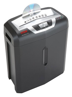 Шредер HSM ShredStar X5-4.0x35 (секр.P-4)/фрагменты/7лист./18лтр./Уничт:скрепки, скобы, пл.карты/CD