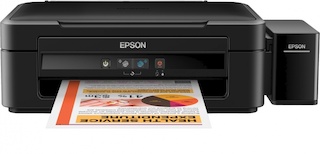 МФУ струйный Epson L222 (C11CE56403) A4 USB черный