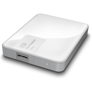 Жесткий диск WD Original USB 3.0 500Gb WDBBRL5000AWT-EEUE My Passport Ultra (5400 об/мин) 2.5" белый