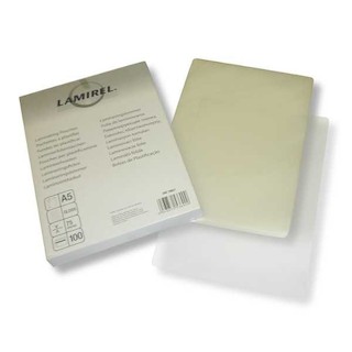 Пленка для ламинирования Fellowes 75мкм A5 (100шт) глянцевая Lamirel LA-7865701