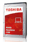 Жесткий диск Toshiba SATA-III 500Gb HDWJ105UZSVA L200 (5400rpm) 8Mb 2.5"