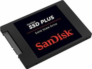 Накопитель SSD Sandisk SATA III 120Gb SDSSDA-120G-G25 SSD PLUS 2.5"