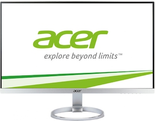 Монитор Acer 27" H277Hsmidx черный IPS LED 16:9 DVI HDMI M/M матовая 250cd 178гр/178гр 1920x1080 D-Sub FHD 4.5кг