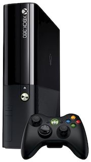 Игровая консоль Microsoft Xbox 360 E 3M4-00043 черный в комплекте: 2 игры: Forza Horizon 2, Halo 4