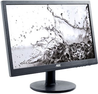 Монитор AOC 19.5" m2060swda2 черный MVA LED 16:9 DVI M/M матовая 250cd 1920x1080 D-Sub FHD
