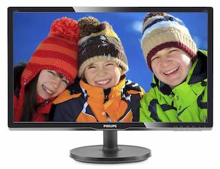 Монитор Philips 20.7" 216V6LSB2 (10/62) черный TFT LED 5ms 16:9 матовая 600:1 200cd 1920x1080 D-Sub FHD 2.1кг