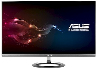 Монитор Asus 25" MX25AQ черный AH-IPS LED 16:9 HDMI M/M матовая 300cd 2560x1440 DisplayPort QHD 4.2кг