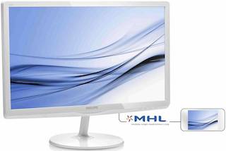 Монитор Philips 23.6" 247E6EDAW (00/01) белый ADS-IPS LED 16:9 DVI HDMI M/M матовая 250cd 1920x1080 D-Sub FHD 3.65кг