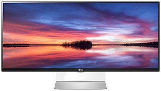 Монитор LG 34" 34UM95C-P черный IPS LED 21:9 HDMI M/M матовая 300cd 178гр/178гр 3440x1440 DisplayPort QHD USB 9кг