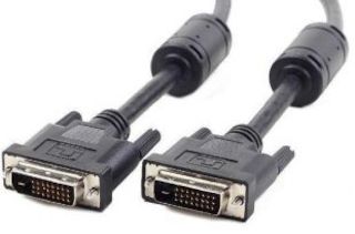 Кабель DVI-D dual link Gembird/Cablexpert CC-DVI2-BK-6, 25M/25M, 1.8м, черный, экран, феррит.кольца, пакет