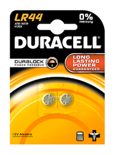Батарея Duracell LR44-2BL LR44 (2шт. уп)