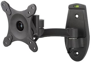 Кронштейн телевизионный Tuarex ALTA-1012 белый 15"-26" макс.16кг настенный поворот и наклон