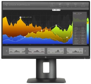 Монитор HP 24" Z24nq черный IPS LED 16:9 DVI HDMI матовая HAS Pivot 300cd 178гр/178гр 2560x1440 DisplayPort QHD USB 5.14кг