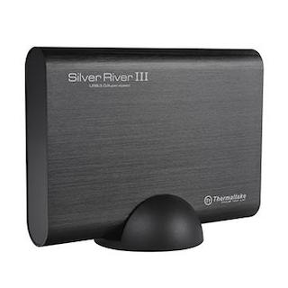 Внешний корпус для HDD Thermaltake Silver River III ST002 SATA III алюминий черный