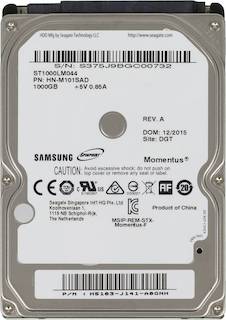 Жесткий диск Seagate Original SATA-II 1Tb ST1000LM044 Samsung (7200rpm) 32Mb 2.5"