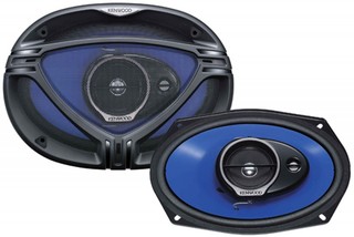 Колонки автомобильные Kenwood  KFC-M6932A коаксиальные 6''x9'' 350Вт