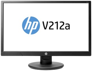 Монитор HP 20.7" V212a черный TN+film LED 5ms 16:9 DVI M/M матовая 600:1 200cd 90гр/65гр 1920x1080 D-Sub FHD 3кг