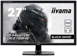 Монитор Iiyama 27" GE2788HS-B1 черный TN+film LED 1ms 16:9 DVI HDMI M/M матовая 300cd 170гр/160гр 1920x1080 D-Sub FHD 4.6кг