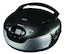 Аудиомагнитола Supra BB-CD120U черный/серебристый 2.4Вт/CD/CDRW/MP3/FM(an)/USB