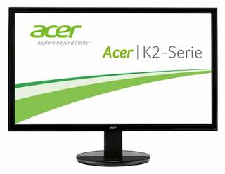Монитор Acer 19.5" K202HQLAb черный TN+film LED 5ms 16:9 матовая 200cd 1366x768 D-Sub HD READY 2.7кг
