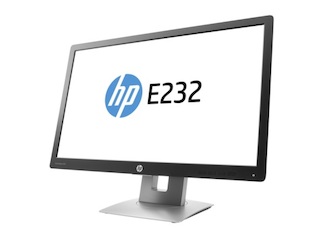 Монитор HP 23" E232 черный IPS LED 7ms 16:9 HDMI матовая HAS Pivot 250cd 178гр/178гр 1920x1080 D-Sub DisplayPort FHD USB 6.4кг