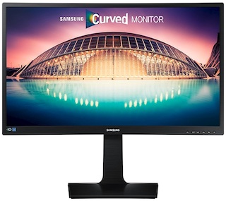 Монитор Samsung 27" S27E650C черный VA LED 4ms 16:9 DVI HDMI матовая HAS Pivot 250cd 178гр/178гр 1920x1080 DisplayPort FHD USB 9.6кг