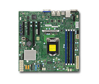 Материнская Плата SuperMicro MBD-X11SSM-F-O Soc-1151 iC236 mATX 4xDDR4 8xSATA3 SATA RAID i210AT 2хGgbEth Ret