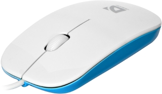 Мышь DEFENDER  NETSPRINTER MM-440 WH/BLUE 52443