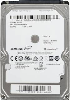 Жесткий диск Seagate Original SATA-II 500Gb ST500LM027 Samsung (7200rpm) 32Mb 2.5"